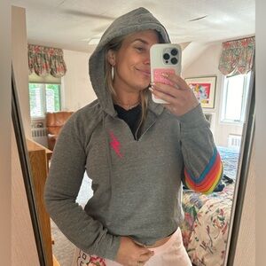 Aviator Nation Bolt Stitch Chevron - NEW - medium fits like small